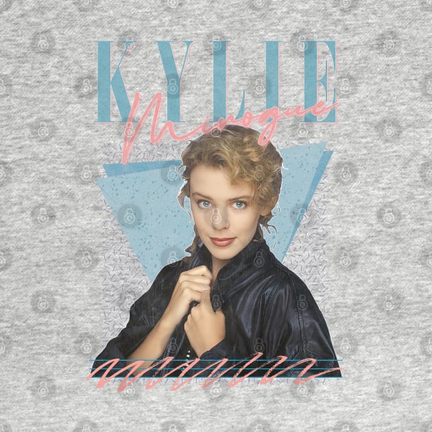 Kylie // 80s Retro Fan Design by DankFutura